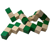 2" Wooden Magic Cube Puzzle – Fun and Challenging Brain Teaser for All Ages